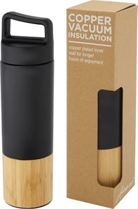 BOTTIGLIA TERMICA IN BAMBOO E ACCIAIO 540ml
